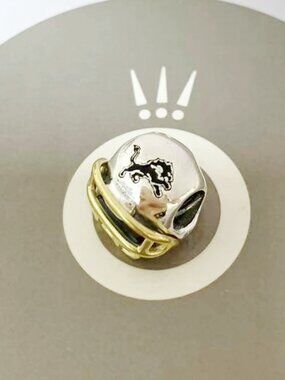 Pandora Detroit Lions Football Helmet Charm Pendant